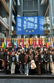 Visita al parlamento Europeo